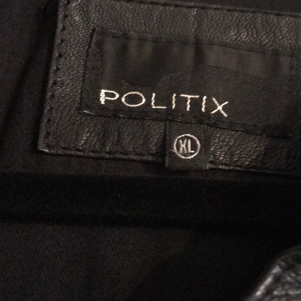 Politic leather jacket XL - Picture 2 of 2